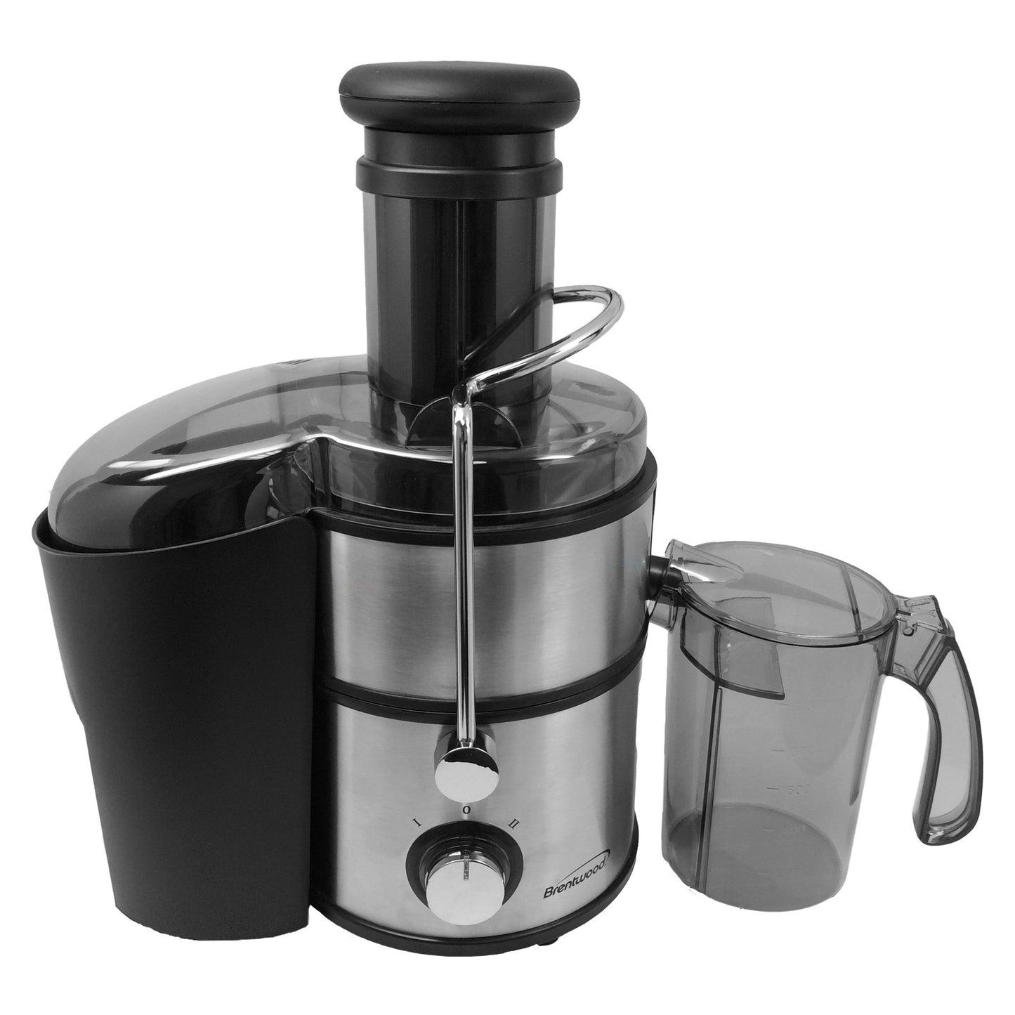 Brentwood 800W Stainless Steel 2-Speed Power Juice Extractor 1 Ltr Graduated Jar