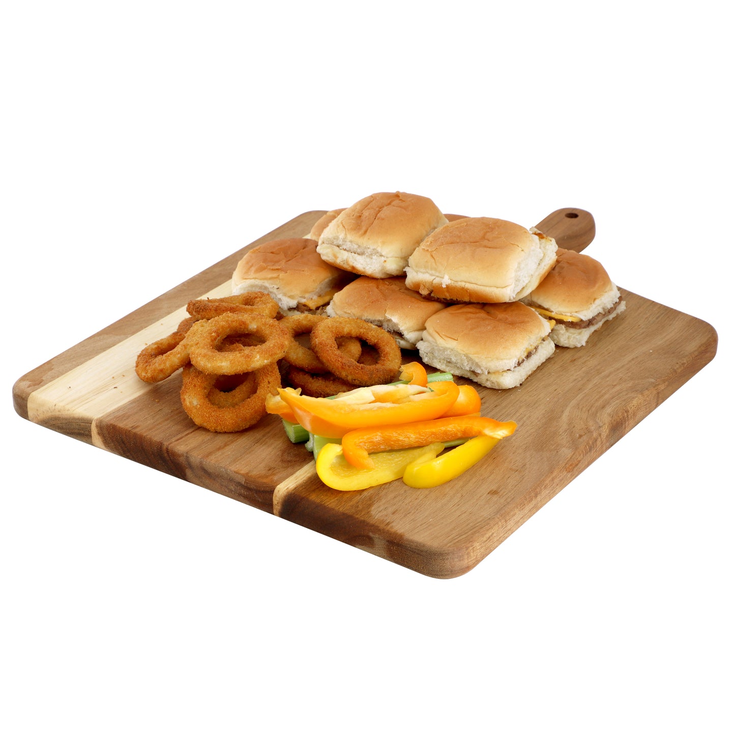 MegaChef 13" Acacia Wood Square Serving Board