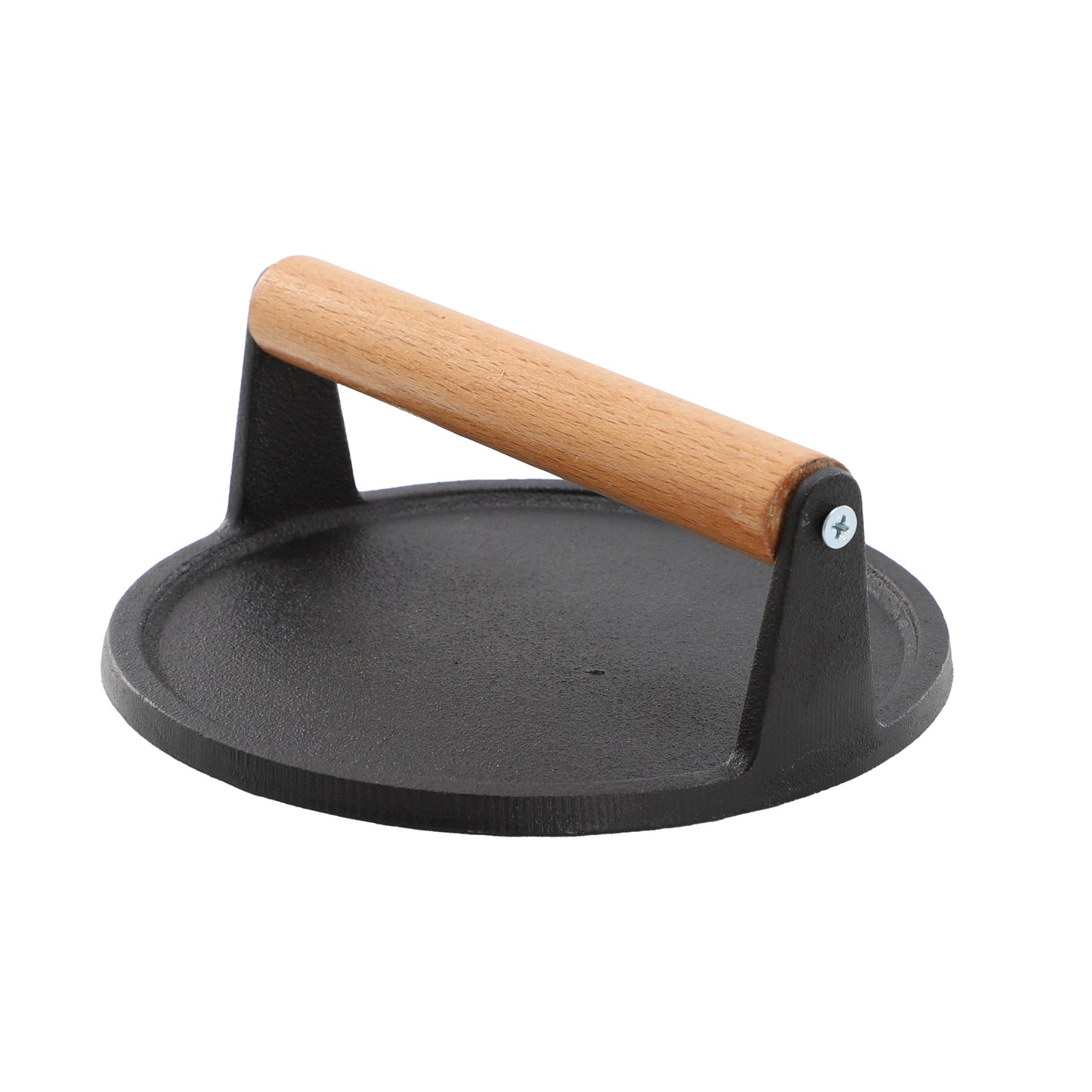 MegaChef 7.5" Round Heavy Duty Cast Iron Grill Press
