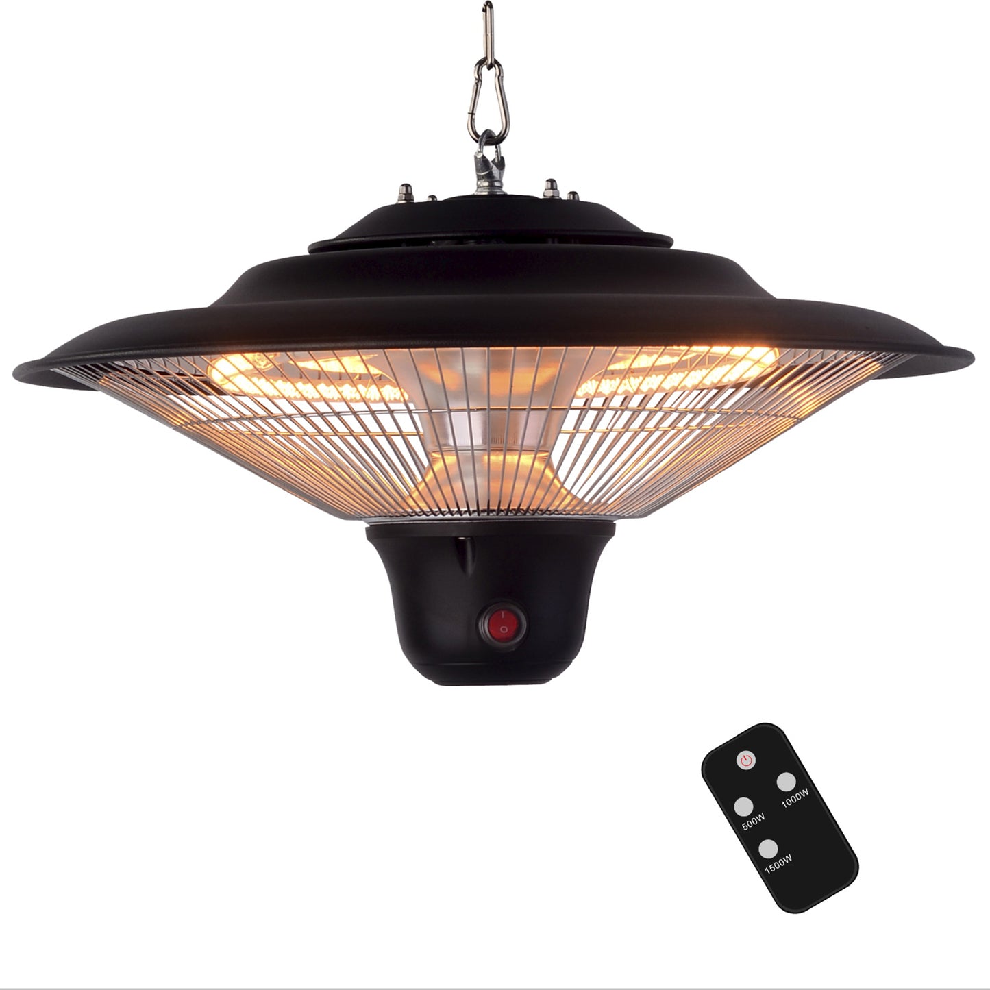 Optimus Garage-Outdoor Hanging Infrared Heater w Remote