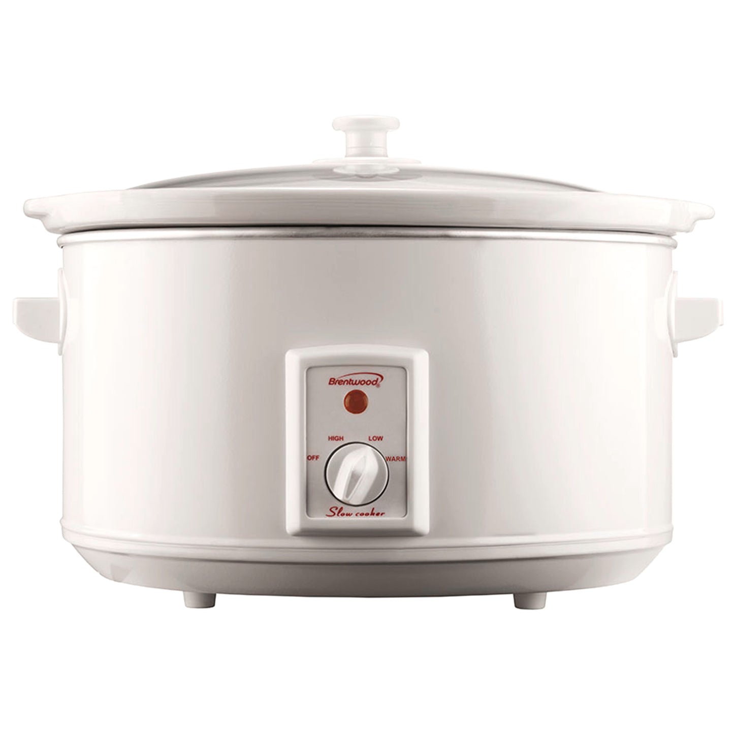 Brentwood 8.0 Qt Slow Cooker in White