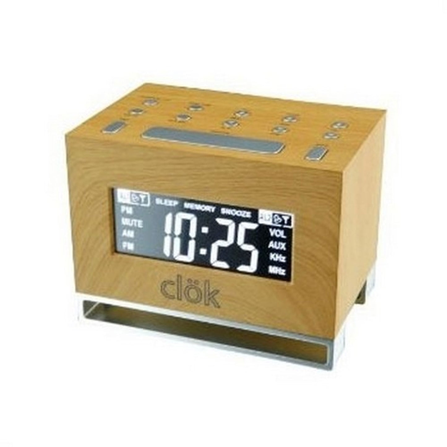 GPX Intelli-Set Clock w Digital Tune AM/FM Radio