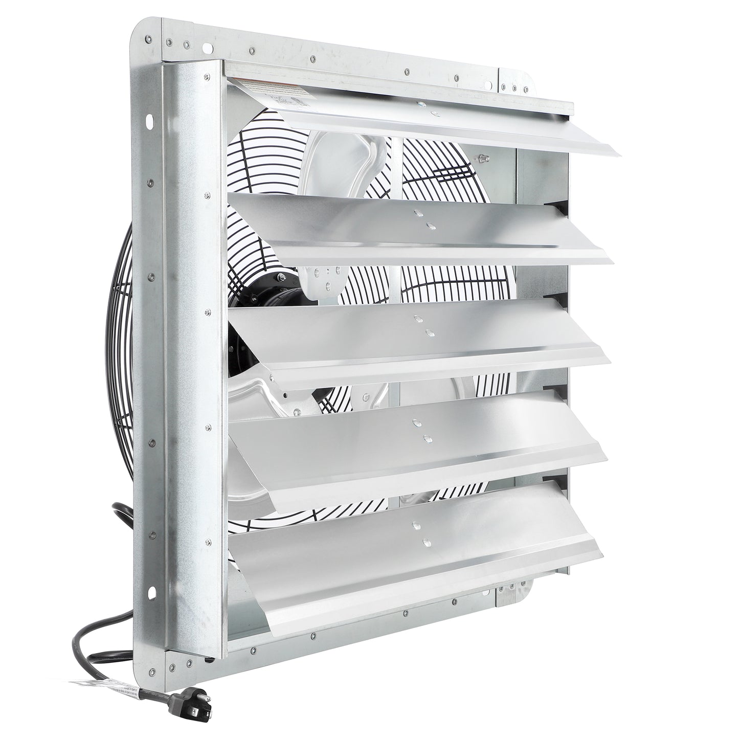 Vie Air 20" Shutter Exhaust Fan w Power Cord