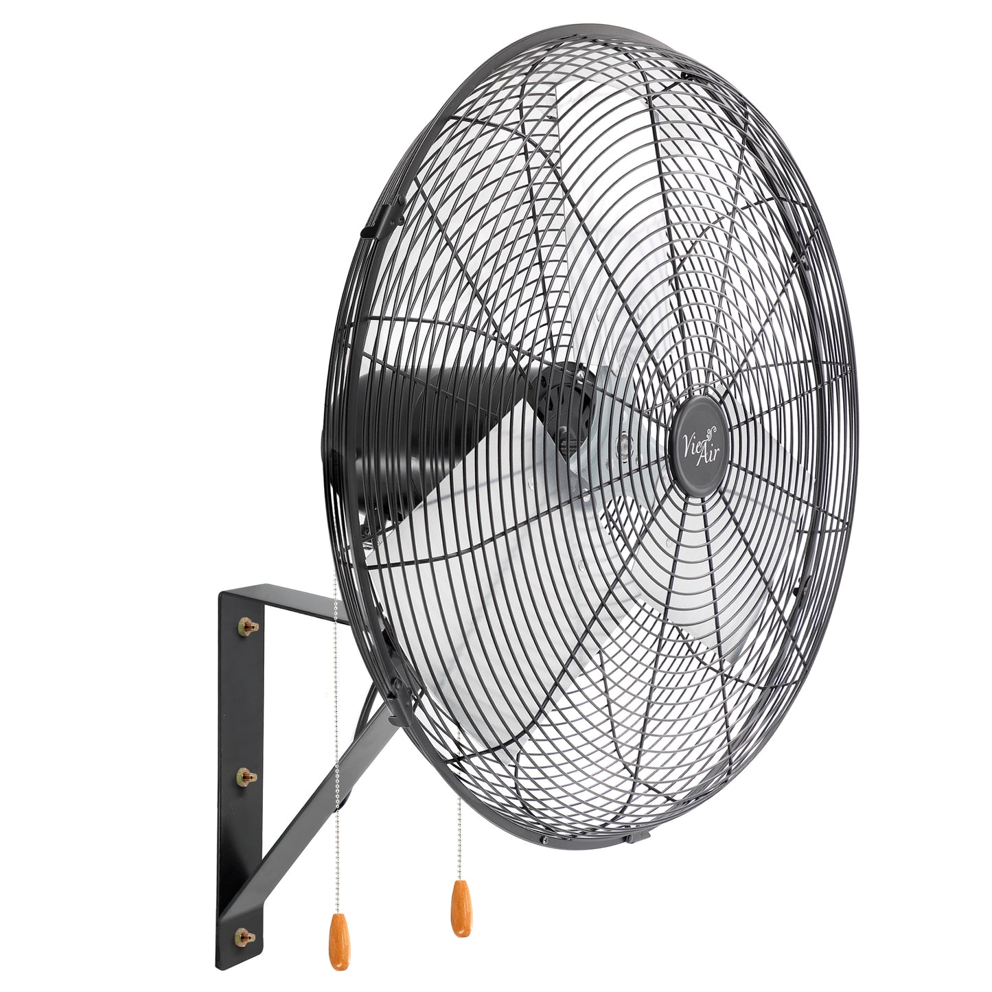 Vie Air 4650 CFM 20" Indoor Oscillating Industrial 3 Speed Wall Fan Quiet 68dB i
