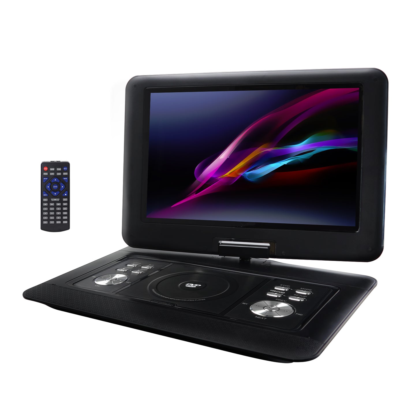 Trexonic 14.1" Portable DVD Player w TFT-LCD Screen & USB/SD/AV Inputs