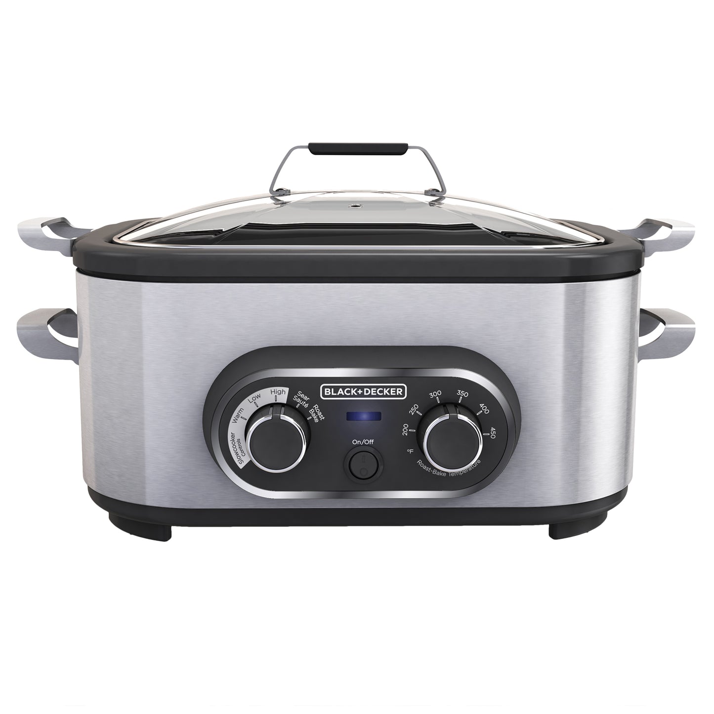 Black+Decker 6.5 Quart Multi Cooker in Stainless Steel
