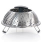 Oster Bluemarine Expandable Folding 8” 40 oz Stainless Steel Steamer Basket