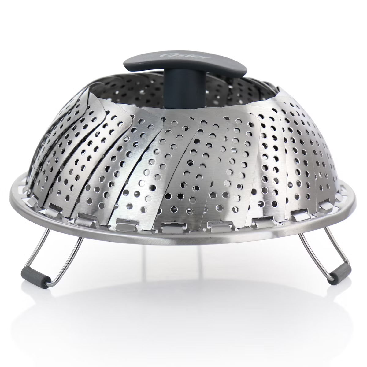 Oster Bluemarine Expandable Folding 8” 40 oz Stainless Steel Steamer Basket
