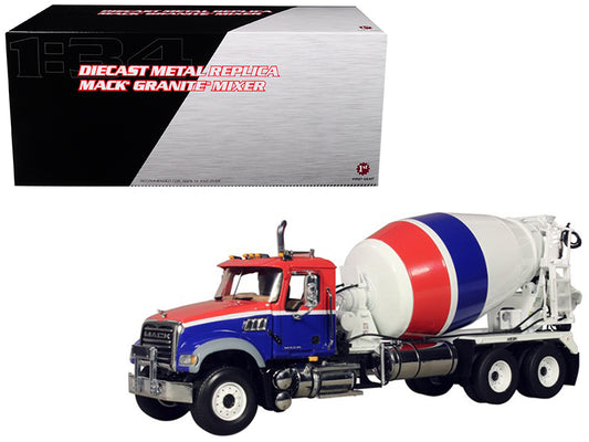 Mack Granite MP Concrete Mixer 1/34 Diecast Car Model First Gear