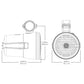 Roswell R1 8 Tower Speakers - White - 100W RMS  200W Peak Power [C920-1710]