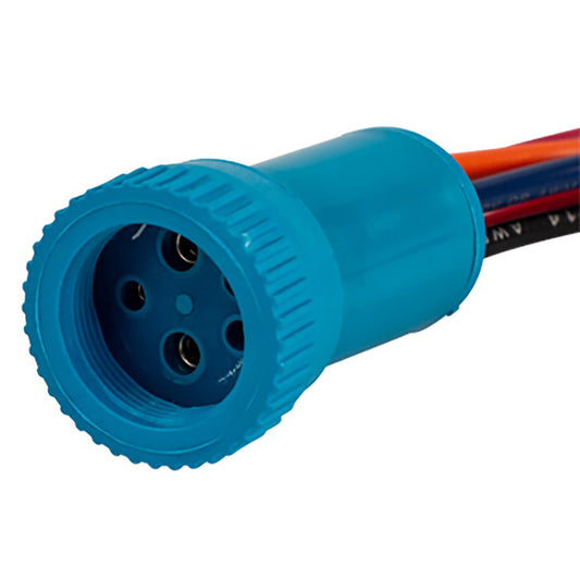 Bluewater 22mm Electronic Deutsch Connector w/5-Wire Pigtal - Nav/Anchor - 1' Lead [9053-3914-212]