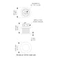 Airmar B75HW High Wide Chirp Transducer - 12 Degree Deadrise, 600W Thru Hull [B75C-12-HW-MM]