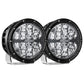 RIGID Industries 360-Series RGBW 6" Offroad Lamp Spot Beam w/RGBW Backlight Pods - Set of 2 [36412]