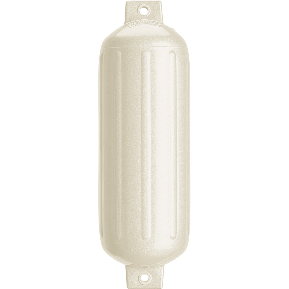 Polyform G-5 Twin Eye Fender 8.8" x 26.8" - Metallic White [G-5 METALLIC WHITE]
