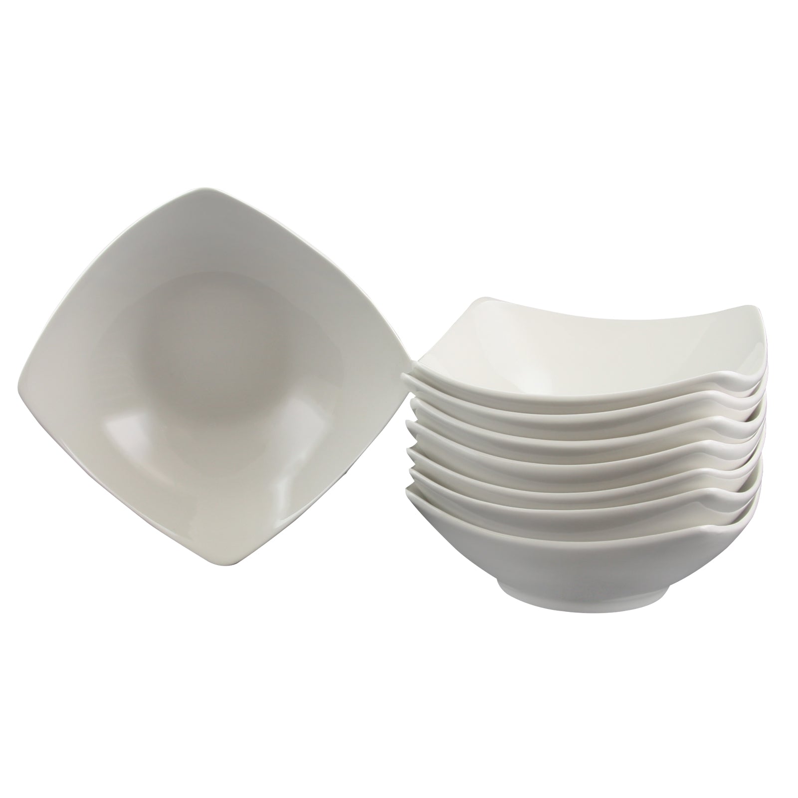 Gibson Zen Buffetware 8 Piece Bowl Set