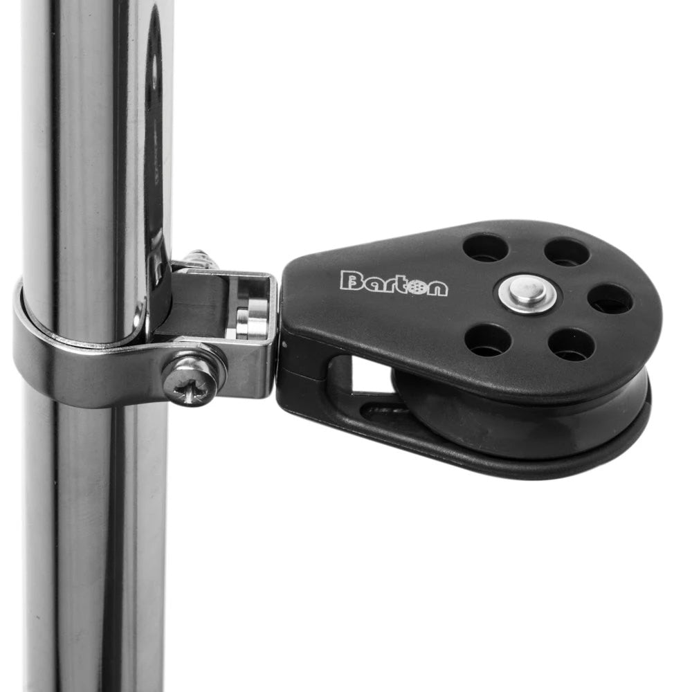 Barton Size 3 45mm Plain Bearing Pulley Block Stanchion Lead Block [N03190]