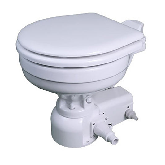 Raritan Sea Era QC Marine Size Pressurized Freshwater Toilet w/Multifunction Panel - White - 12V [162MF01201]