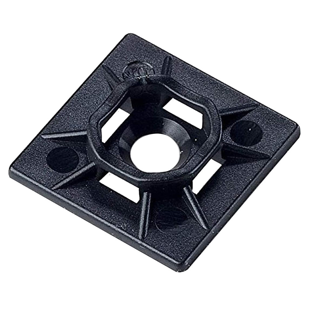 Ancor Adhesive Lined Mounting Base UVB UV Resistant - 25-Pack [199236]