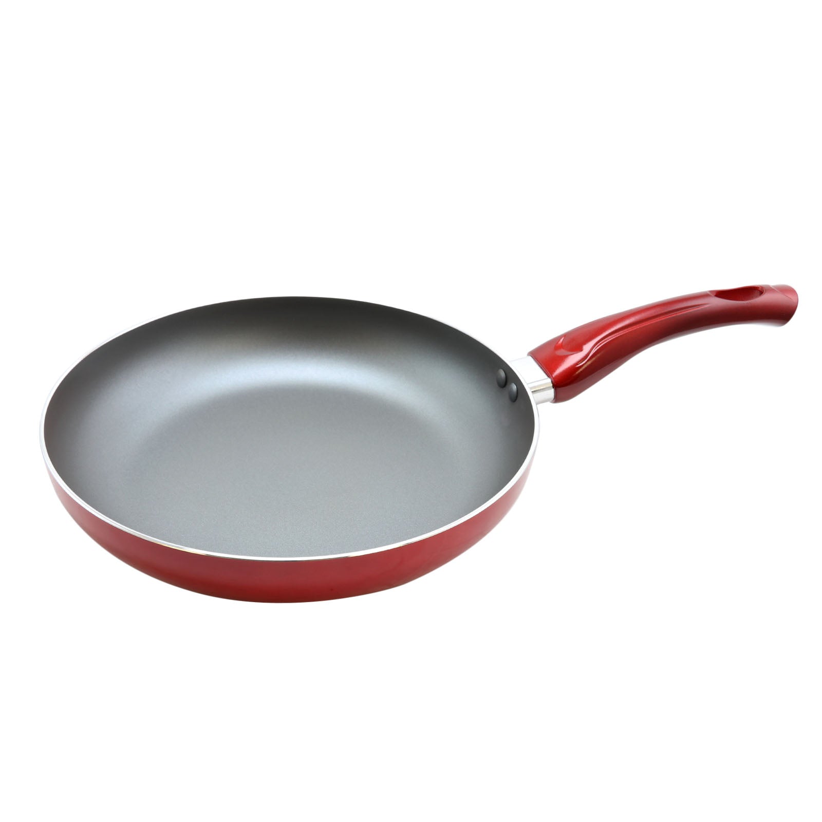 Oster Sato 10" Aluminum Frying Pan in Metallic Red
