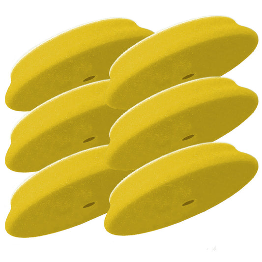 RUPES D-A Fine Finishing Foam Pad 40mm - Yellow *6-Pack [9.DA40M/6]