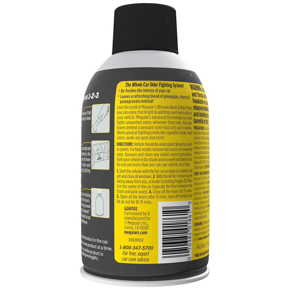 Meguiar's Ultimate Whole Car Air Re-Fresher Aerosol - 2oz [G260102]