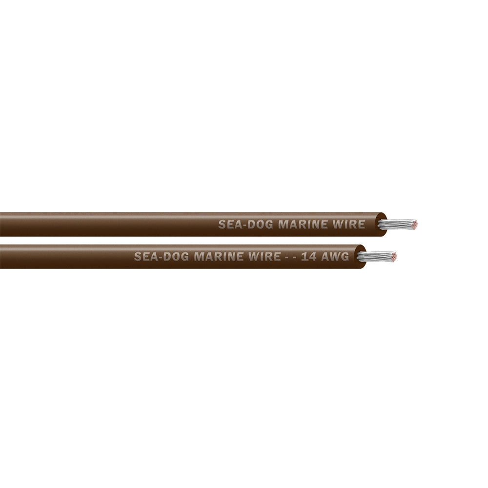 Sea-Dog 14 AWG Brown Primary Wire - 1000' [8014079]