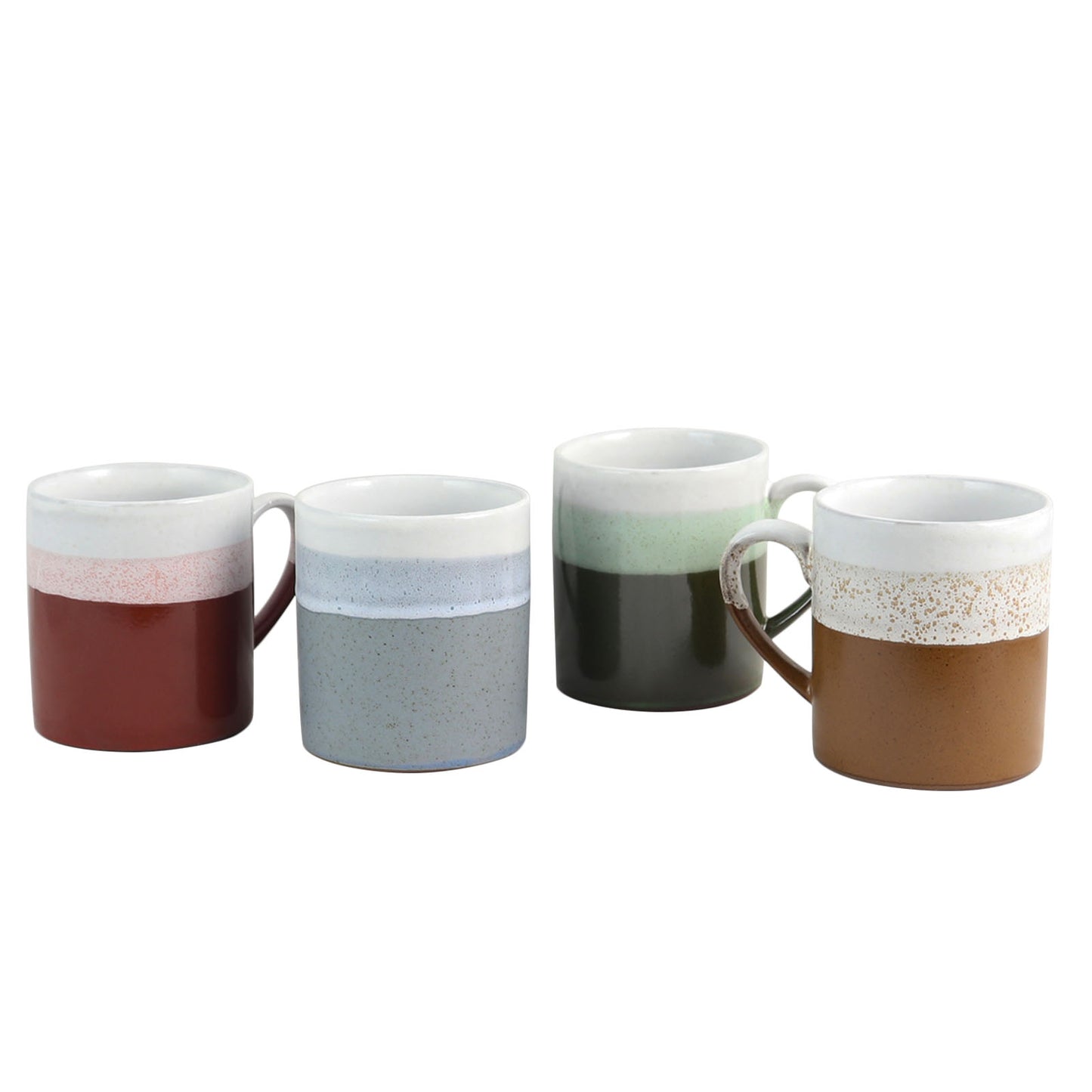 Gibson Home Terra Firma 23 oz Mug Set in Assorted Colors Set of 4