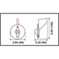 Performance Metals Yamaha Trim Tab Anode 150-200hp Counter Rotating [00181A]