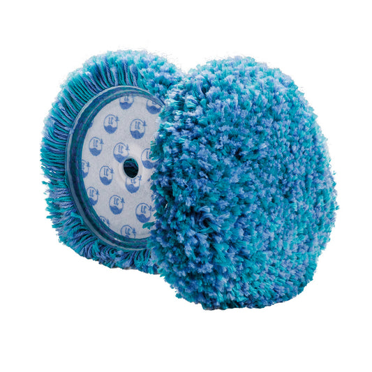 Lake Country Marine Blue/Teal Medium Cut Wool Pad - 7.5" x 1.5" [ML-925-LC]