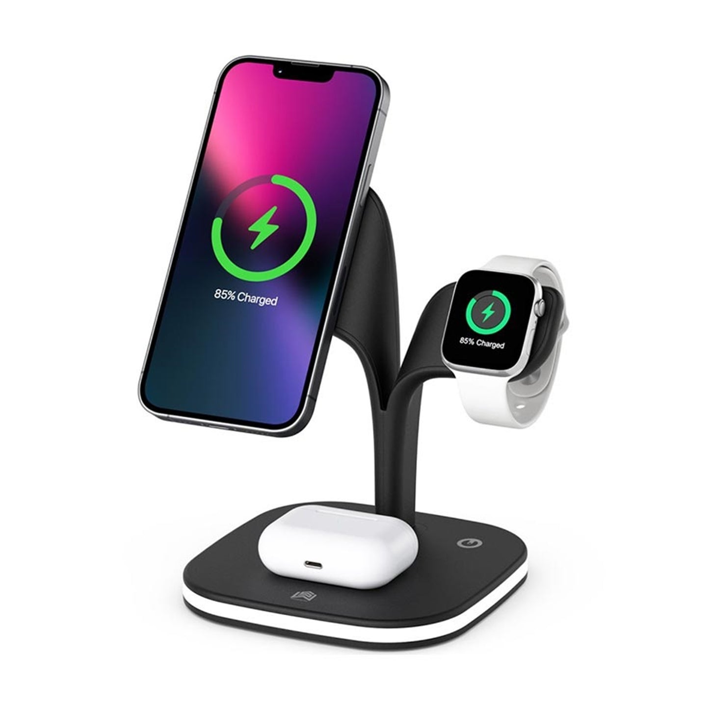 Trexonic 5 in 1 Fast Charge Charging Station Black