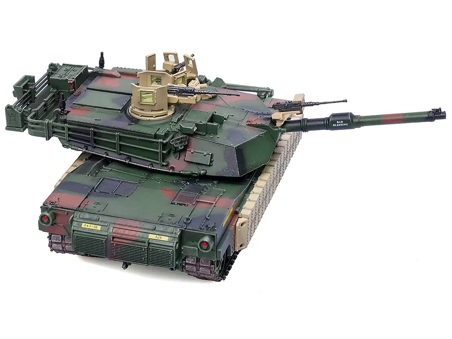 M1A1 TUSK Main Battle Tank U.S.A. 1st Battalion 35th Armor Regiment 1/72 Diecas
