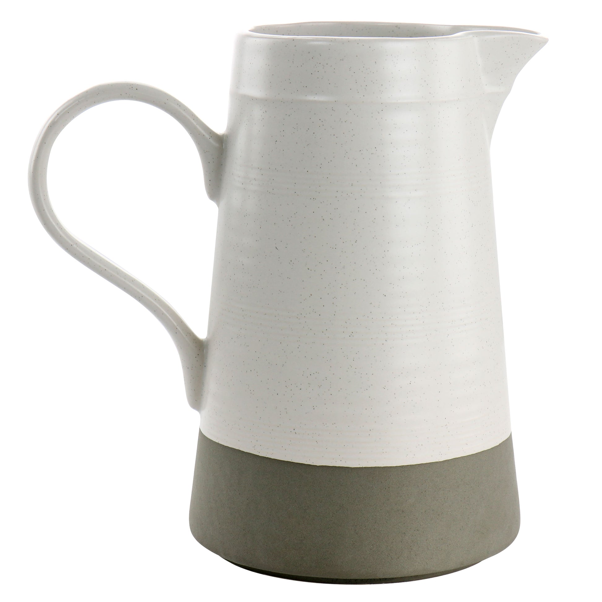 Bee & Willow Milbrook Large 60oz Serving Pitcher Off-White