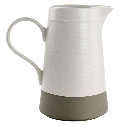 Bee & Willow Milbrook Large 60oz Serving Pitcher Off-White