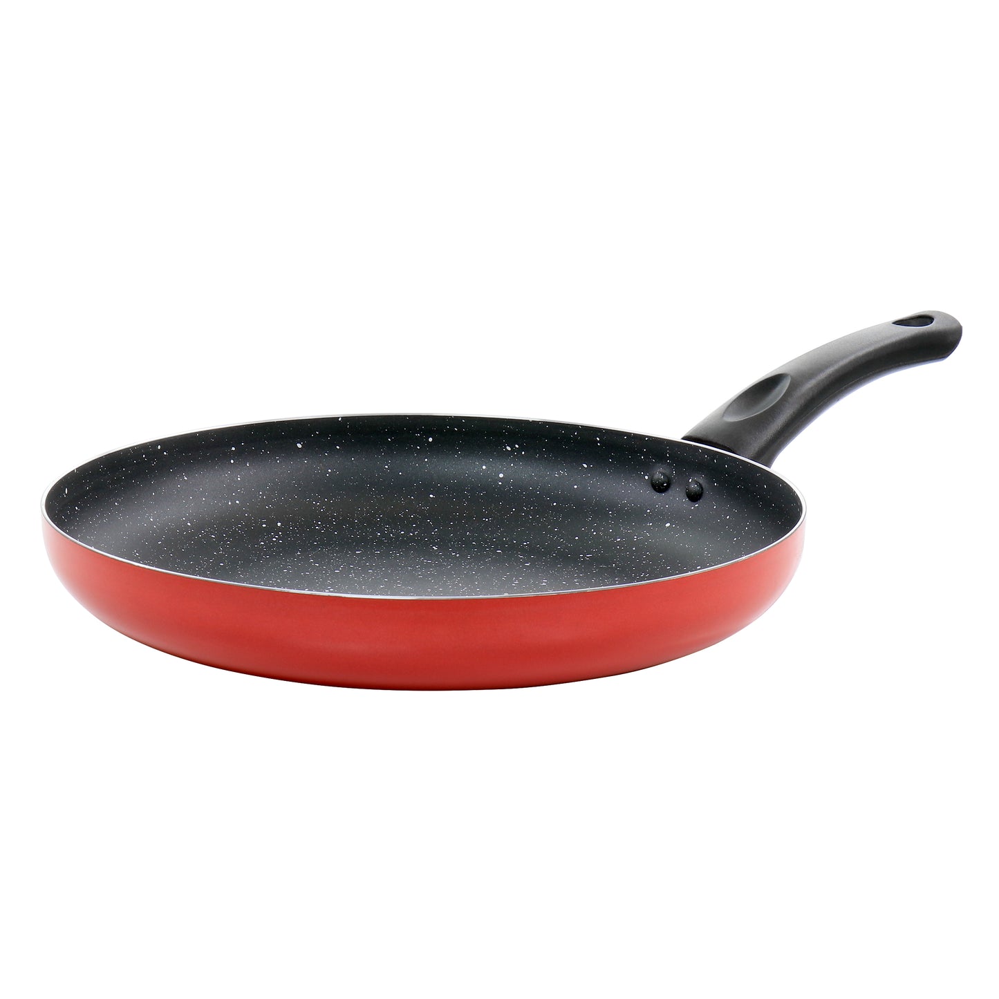 Oster Luneta 11.5" Aluminum Nonstick Frying Pan in Red