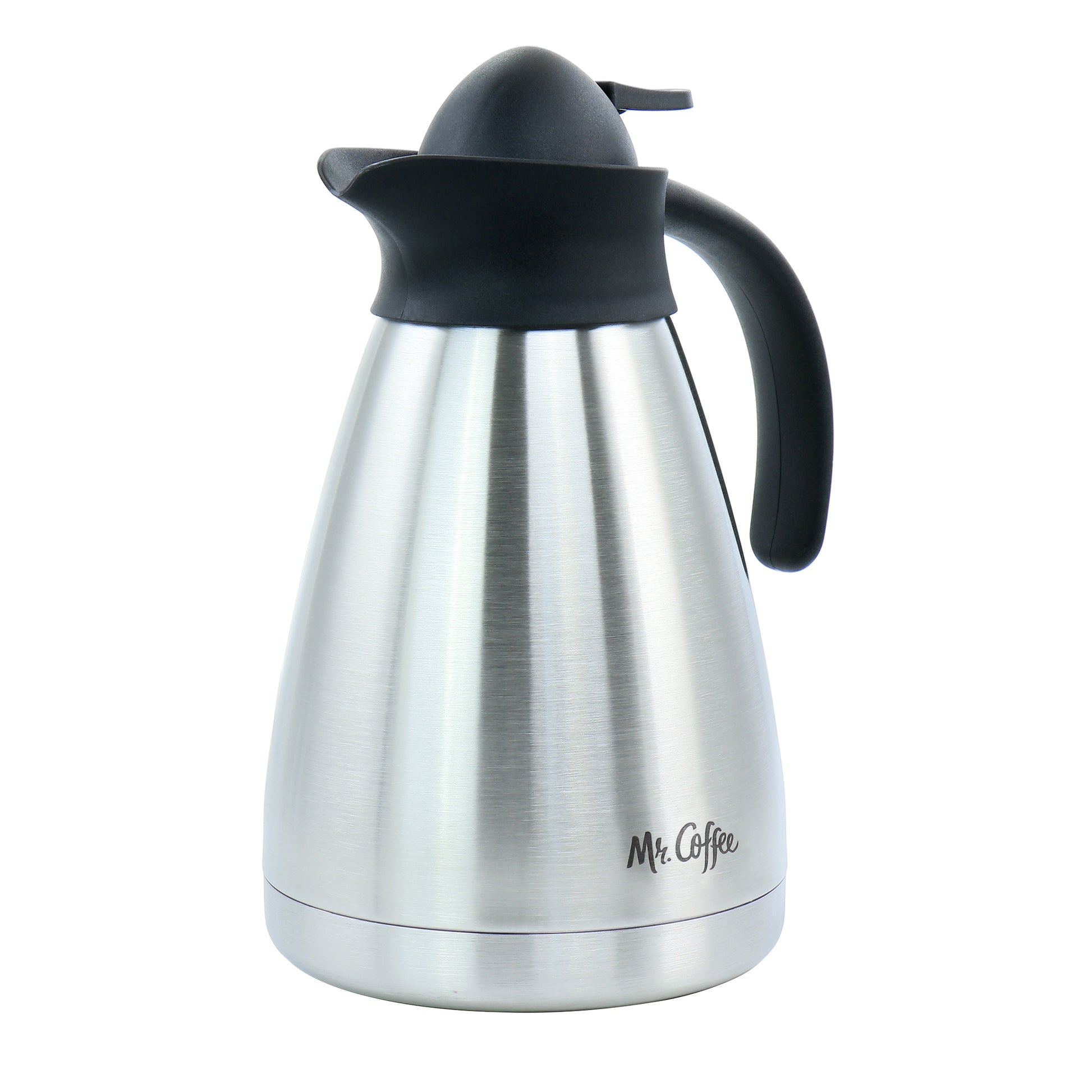 Mr. Coffee Olympia 1 Qt Insulated Stainless Steel Thermal Coffee Pot