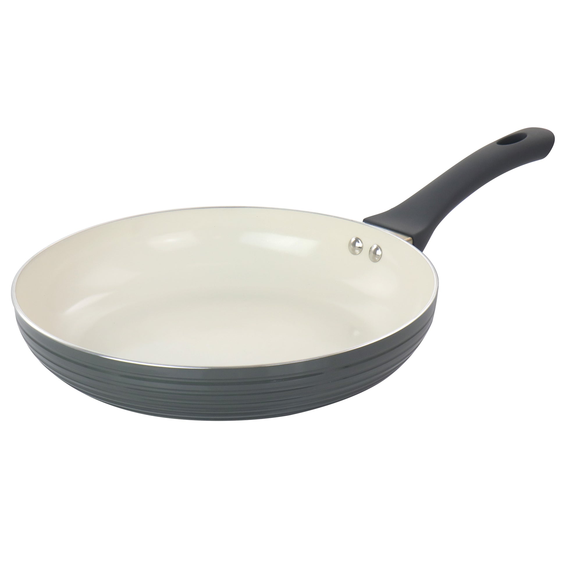 Oster Ridge Valley 10" Aluminum Nonstick Frying Pan in Grey