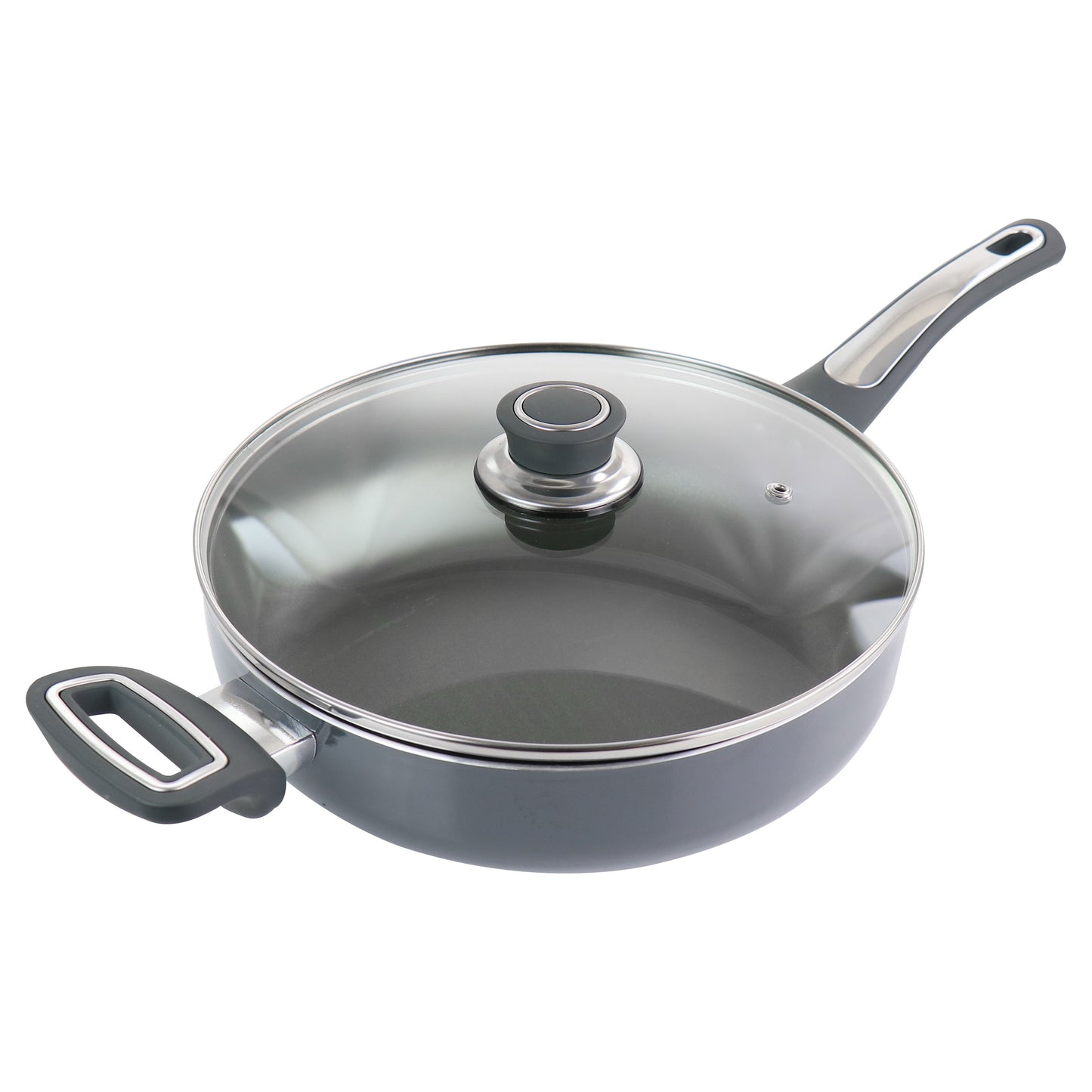 Oster 3.5 Qt Aluminum Saute Pan w Lid