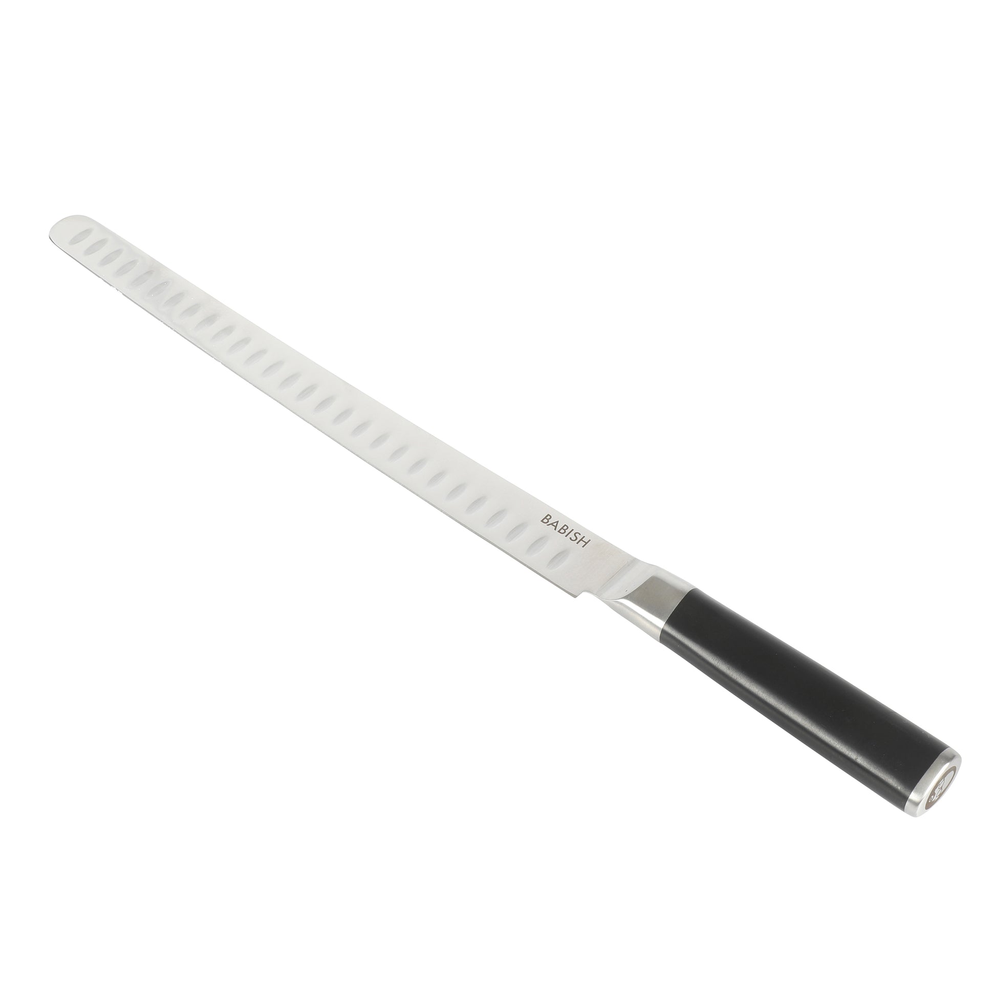 Babish 12" High-Carbon Stainless Steel Full Tang Super Slicer in Black