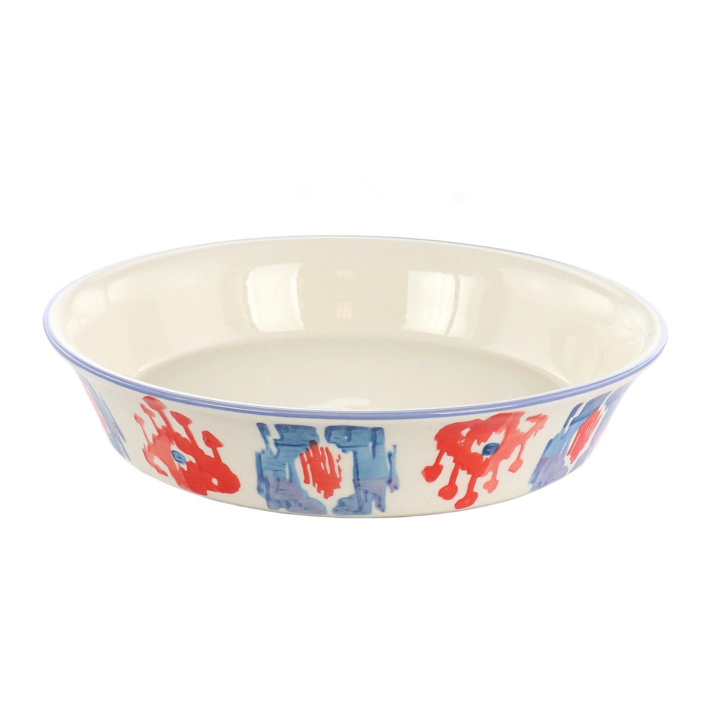 Spice By Tia Mowry Sweet Basil 1.5 Qt Round Stoneware Pie Dish