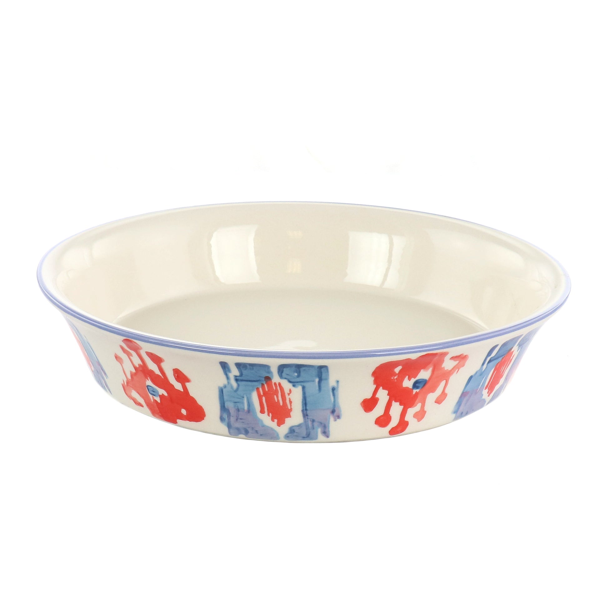 Spice By Tia Mowry Sweet Basil 1.5 Qt Round Stoneware Pie Dish
