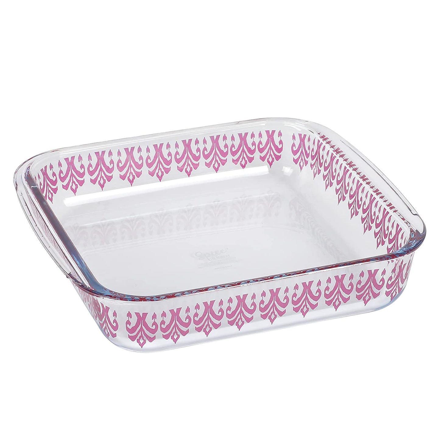 Spice By Tia Mowry 1.8 Qt Spicy Cloves Glass Square Baker