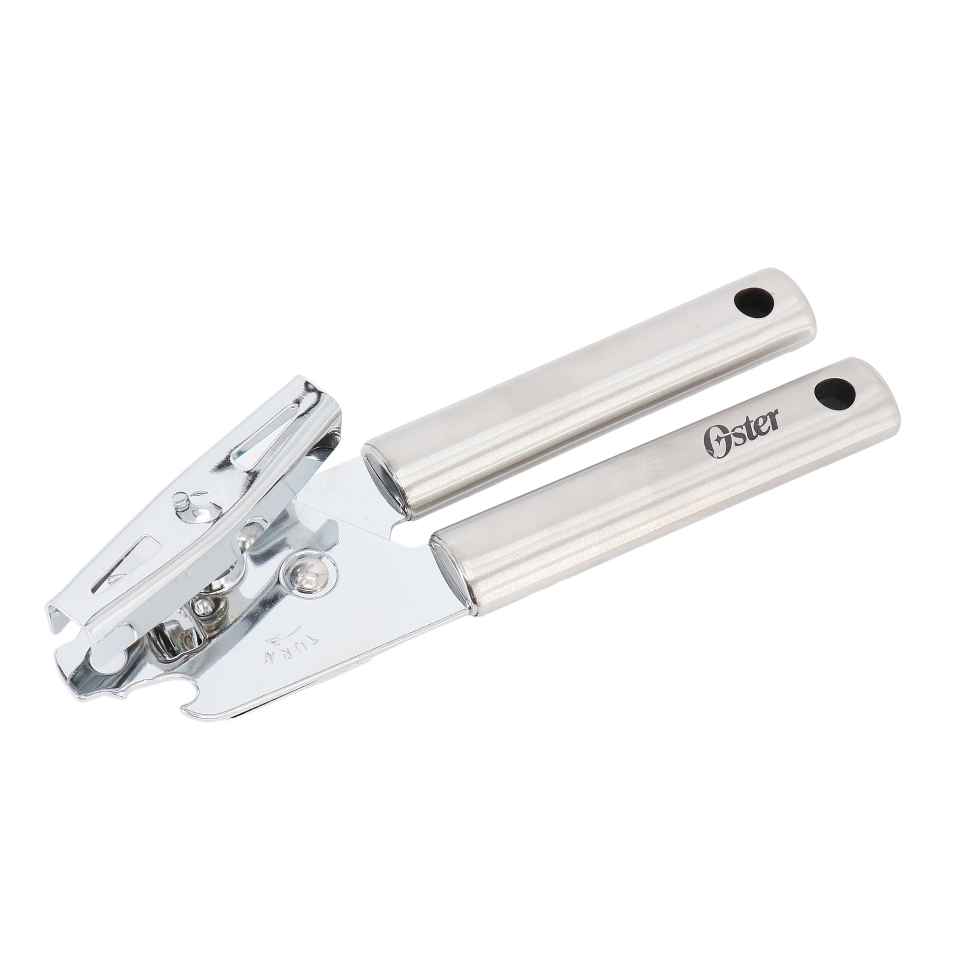 Oster Baldwyn 7.5" Stainless Steel Can Opener in Silver