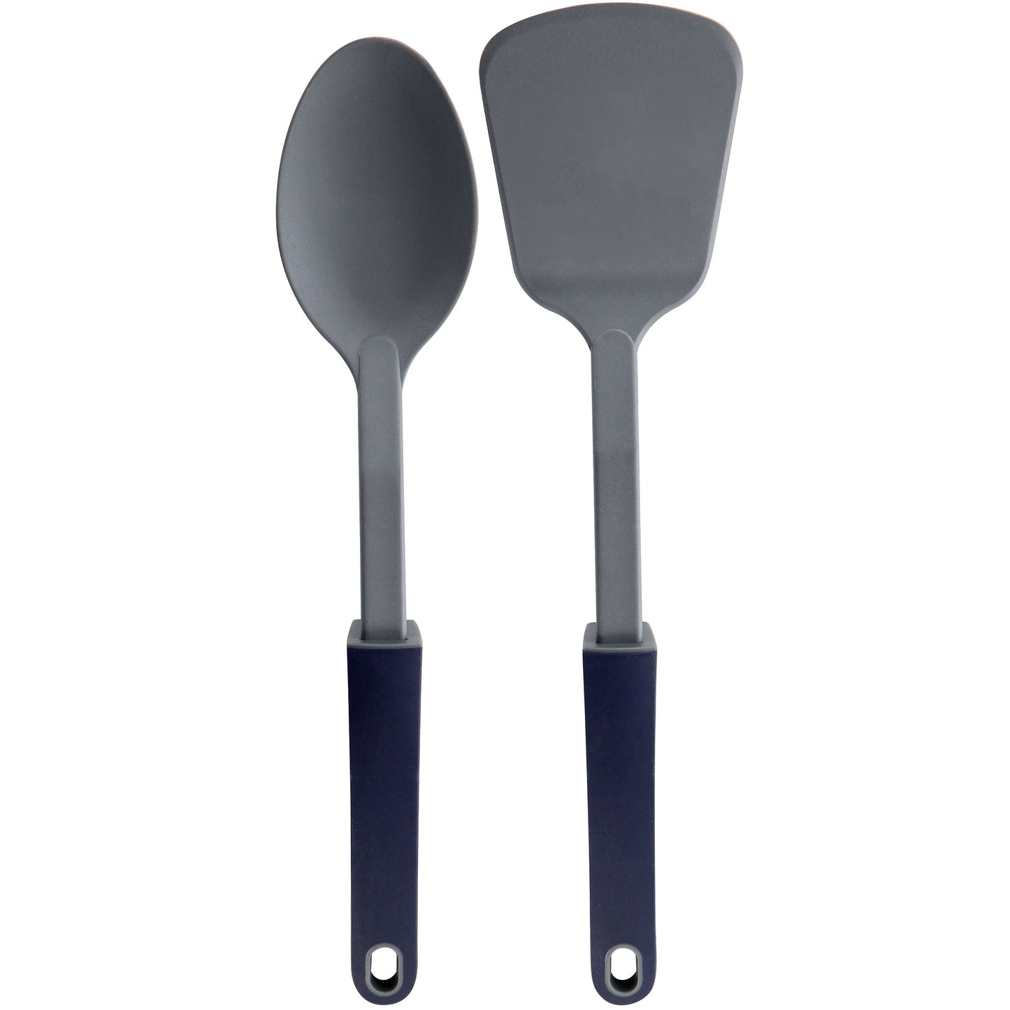 Oster Bluemarine 2 Piece Turner & Spoon Utensil Set in Navy Blue