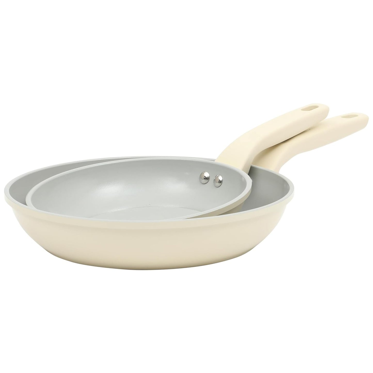 Gibson Home Barnsdall 2 Piece 8" & 10" Nonstick Aluminum Frying Pan Set in Line