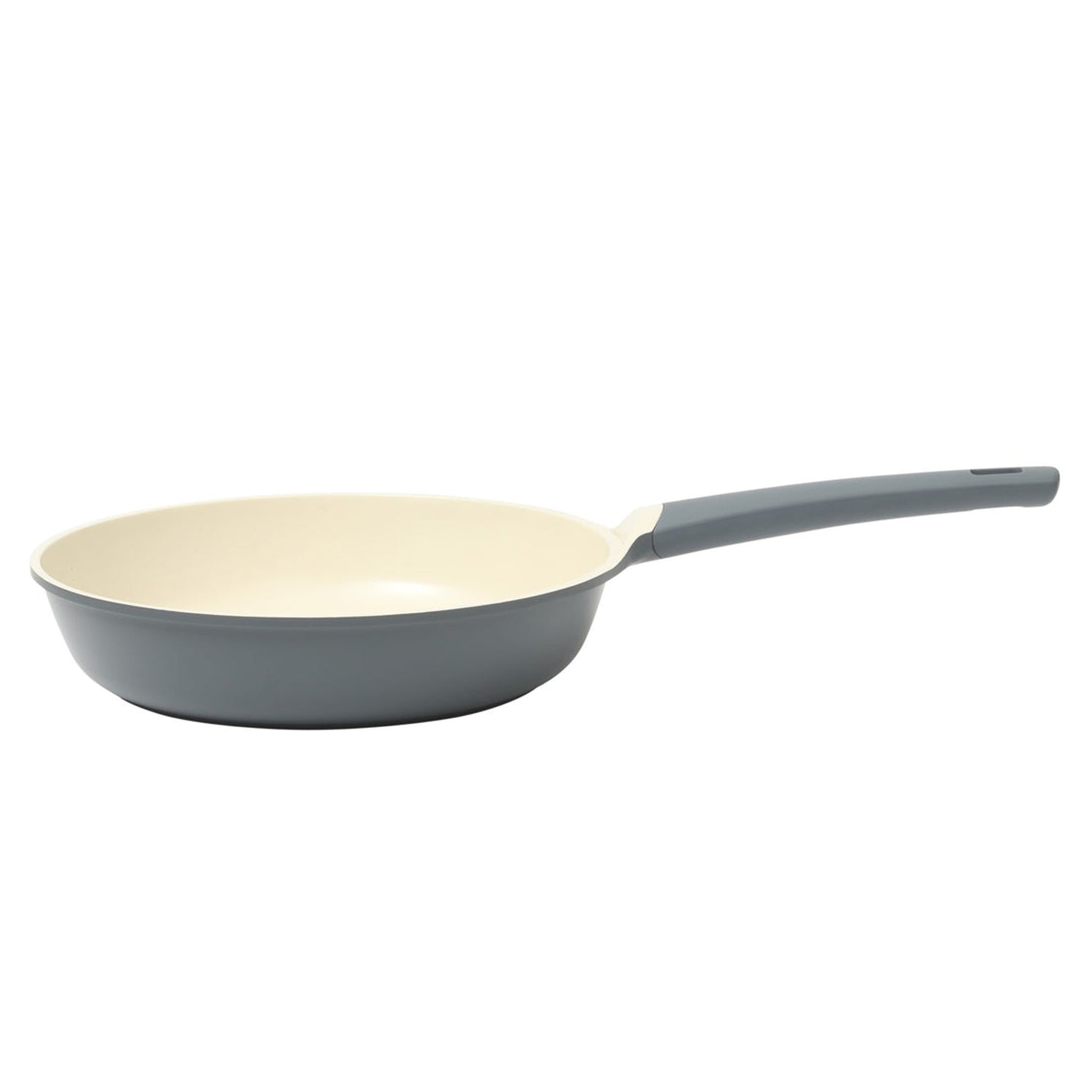 Oster Rooney 12" Ceramic Nonstick Cast Aluminum Frying Pan in Grey