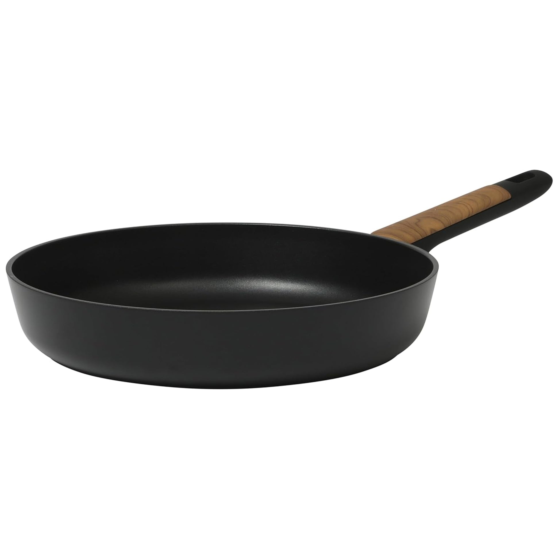 Oster Oxburg 12" Nonstick Aluminum Frying Pan in Black