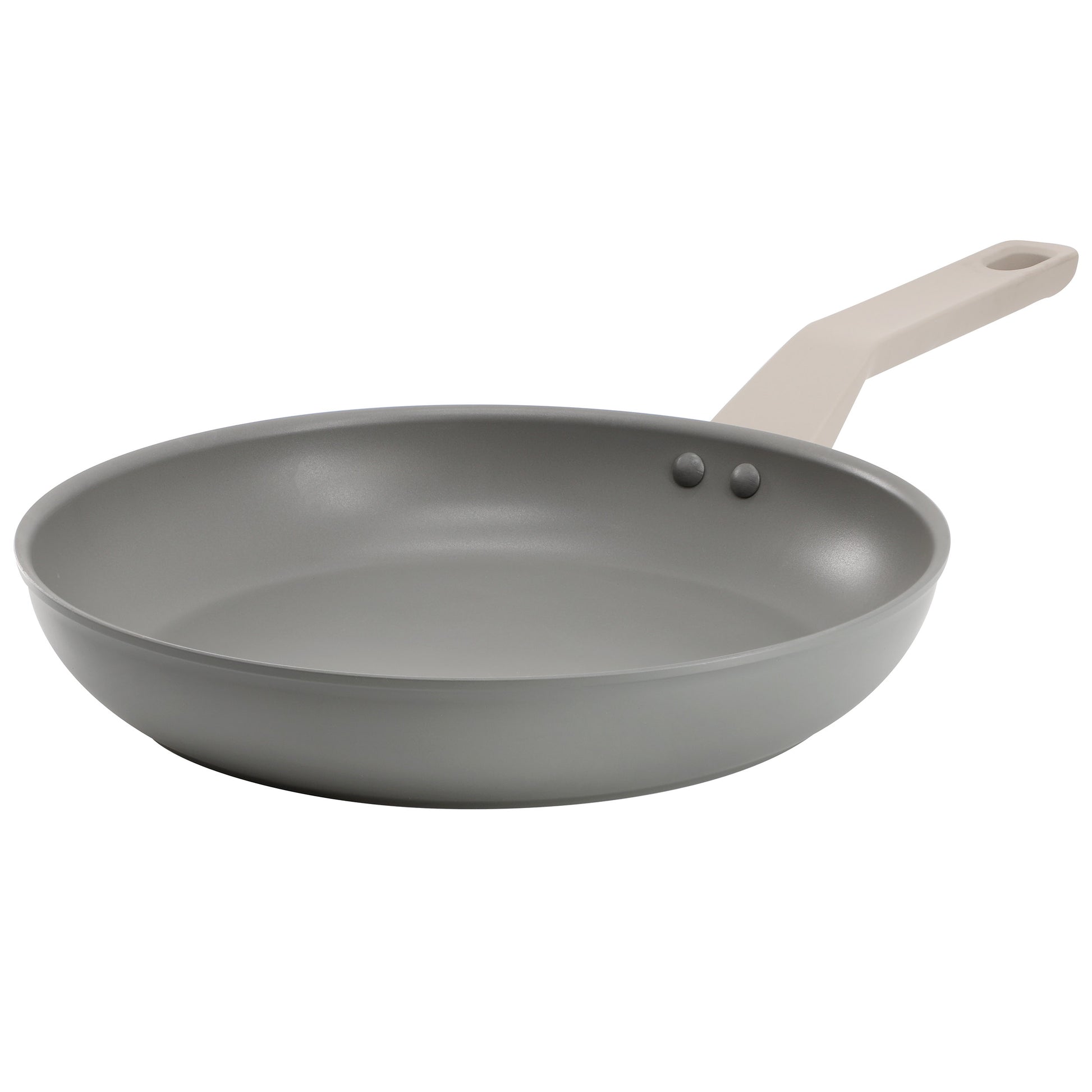 Oster Ambrose 12" Nonstick Aluminum Frying Pan in Matte Grey