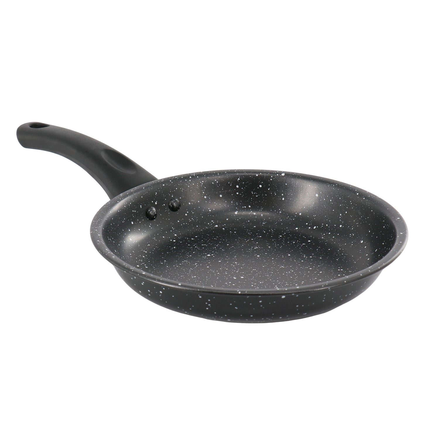 Gibson Home Delhi 8" Round Nonstick Carbon Steel Frying Pan in Black