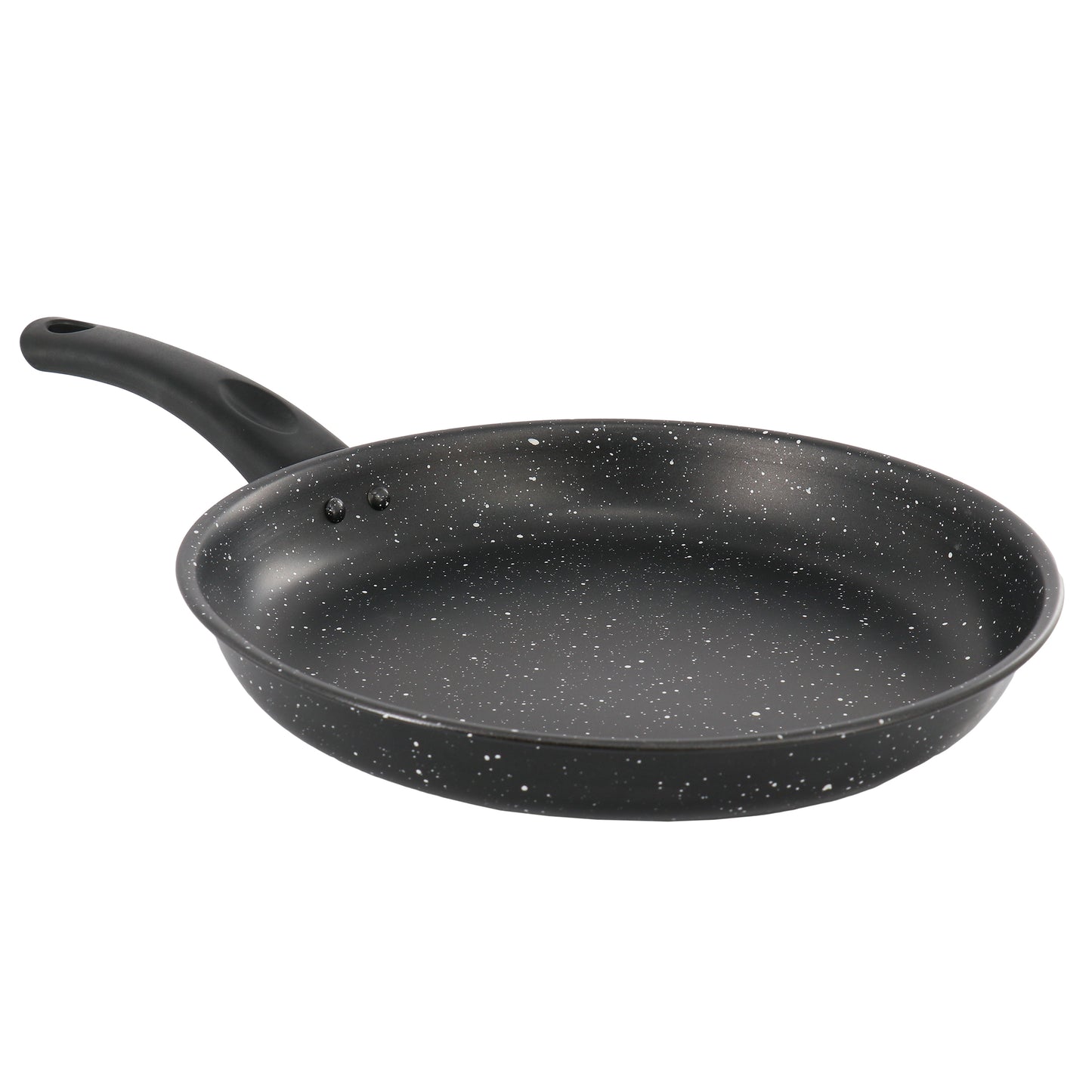 Gibson Home Delhi 11" Round Nonstick Carbon Steel Frying Pan in Black
