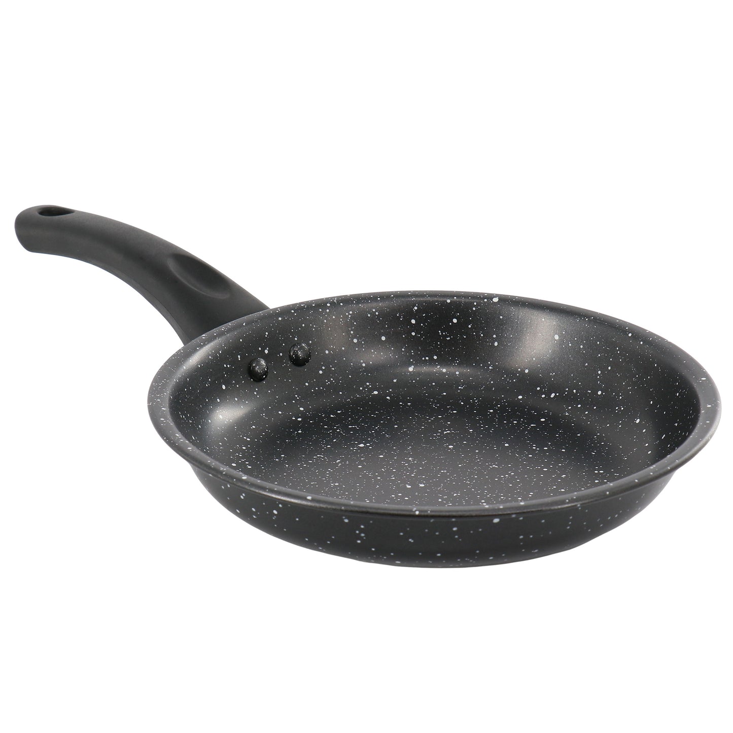 Gibson Home Delhi 9.5" Round Nonstick Carbon Steel Frying Pan in Black